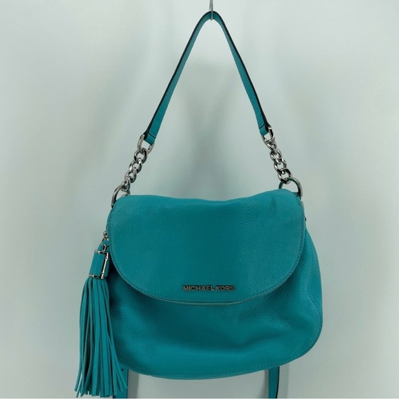 MICHAEL Michael Kors Handbags - MICHAEL Michael Kors across Body Bag, beautiful turquoise color
